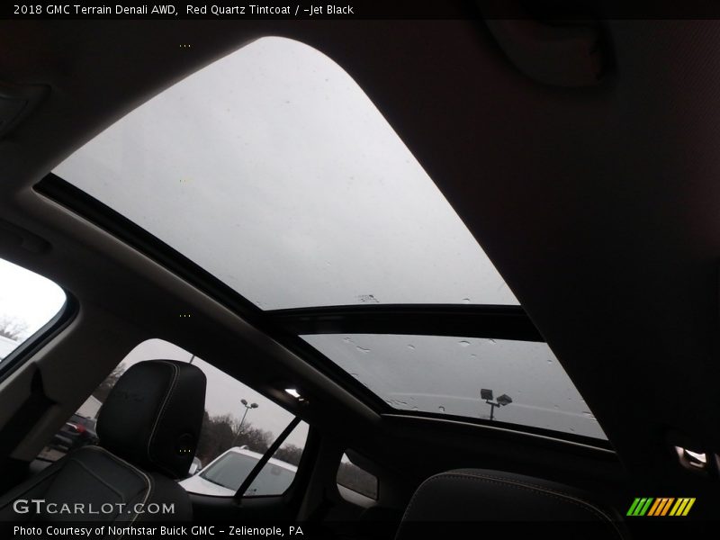 Red Quartz Tintcoat / ­Jet Black 2018 GMC Terrain Denali AWD