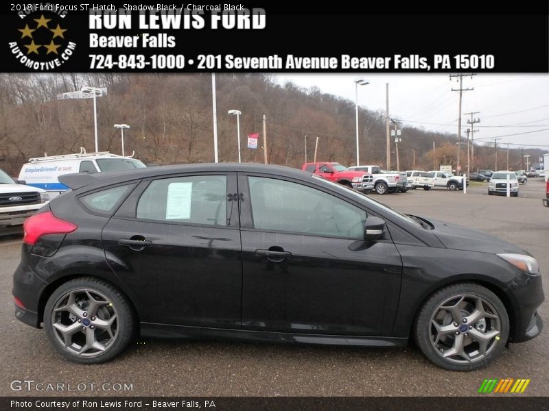 Shadow Black / Charcoal Black 2018 Ford Focus ST Hatch