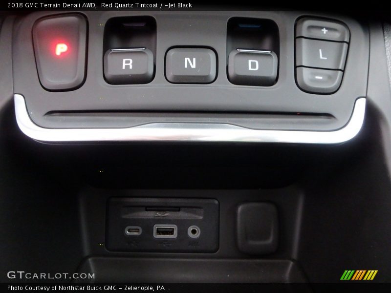 Red Quartz Tintcoat / ­Jet Black 2018 GMC Terrain Denali AWD