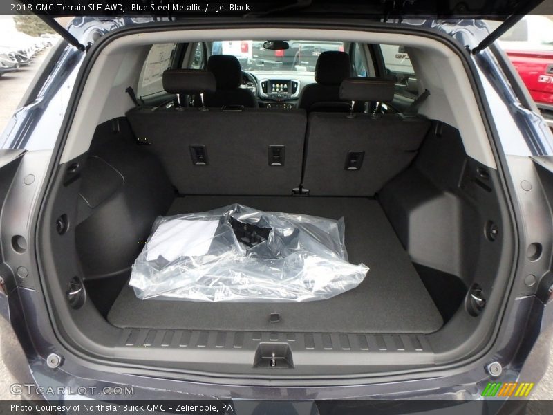 Blue Steel Metallic / ­Jet Black 2018 GMC Terrain SLE AWD