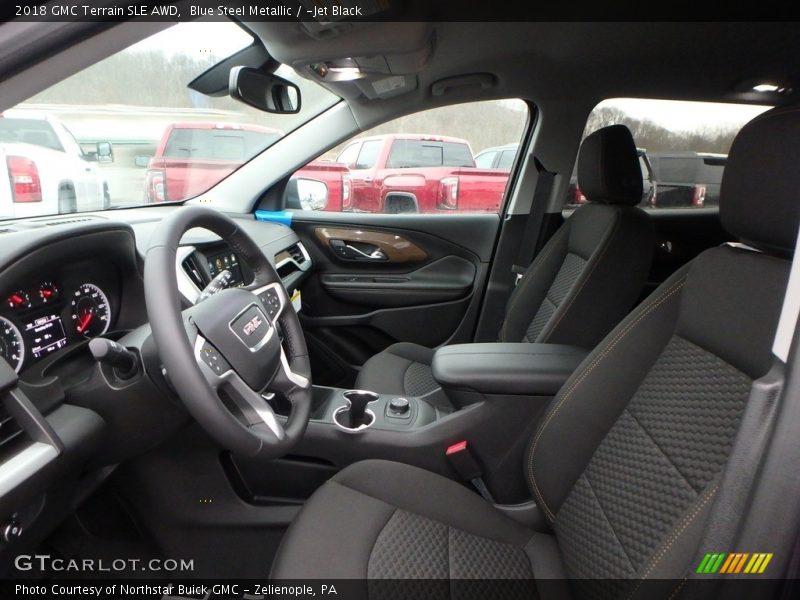 Blue Steel Metallic / ­Jet Black 2018 GMC Terrain SLE AWD