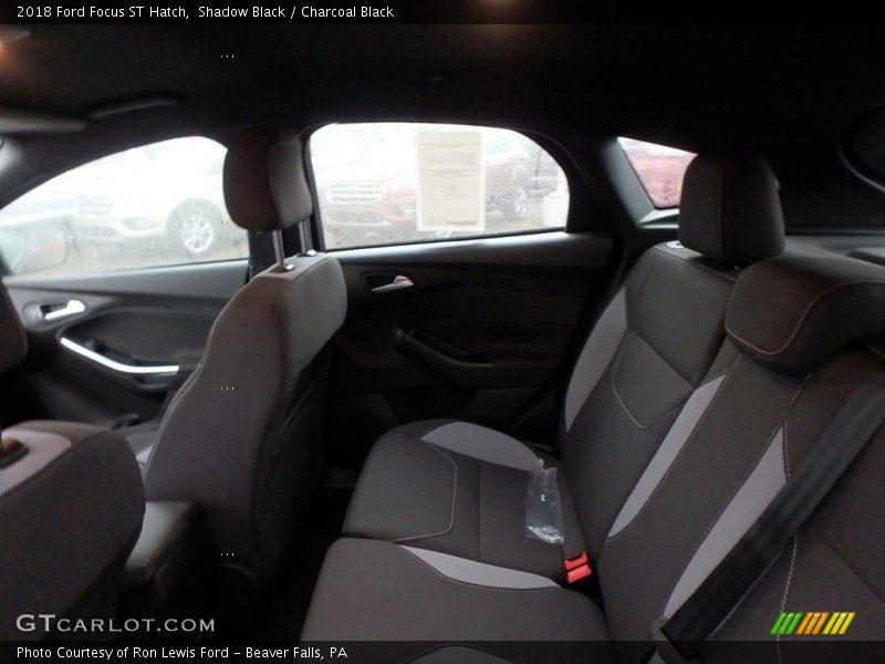 Rear Seat of 2018 Focus ST Hatch