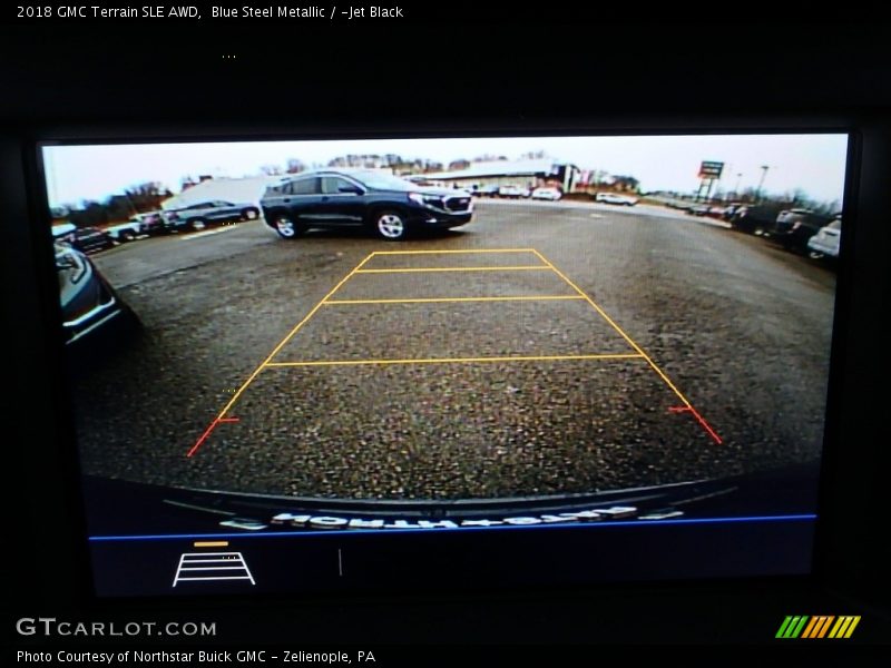 Blue Steel Metallic / ­Jet Black 2018 GMC Terrain SLE AWD