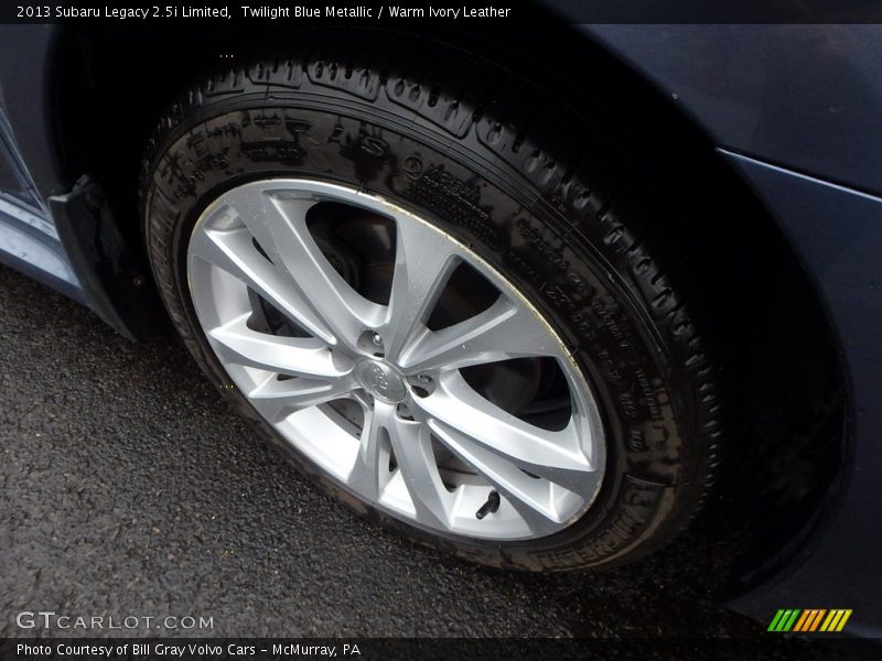 Twilight Blue Metallic / Warm Ivory Leather 2013 Subaru Legacy 2.5i Limited