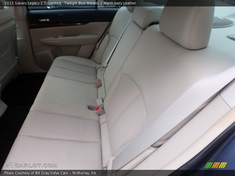 Twilight Blue Metallic / Warm Ivory Leather 2013 Subaru Legacy 2.5i Limited