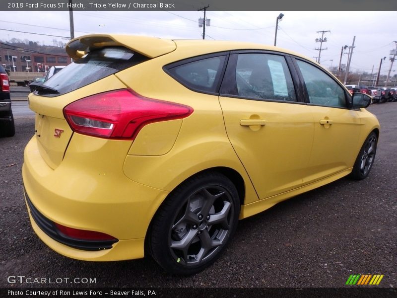  2018 Focus ST Hatch Triple Yellow