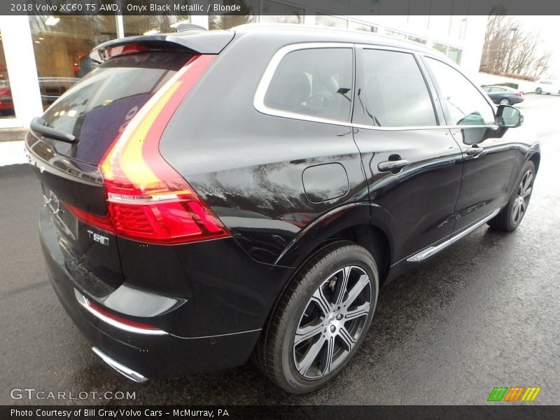 Onyx Black Metallic / Blonde 2018 Volvo XC60 T5 AWD