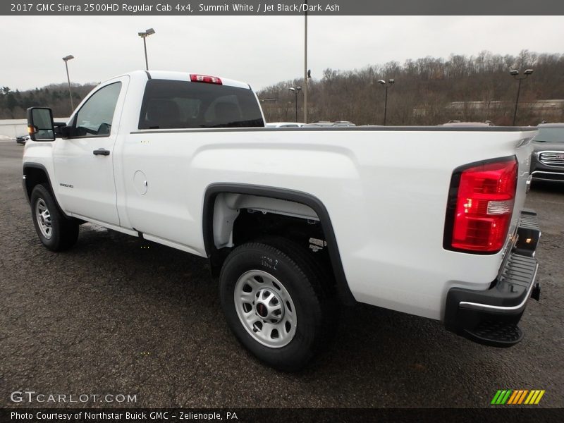 Summit White / Jet Black/Dark Ash 2017 GMC Sierra 2500HD Regular Cab 4x4