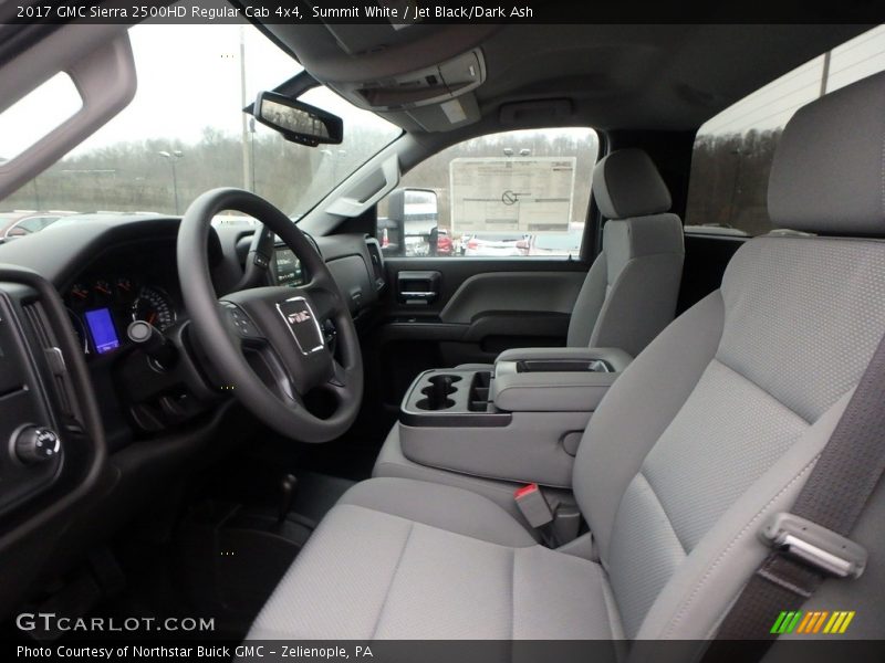 Summit White / Jet Black/Dark Ash 2017 GMC Sierra 2500HD Regular Cab 4x4
