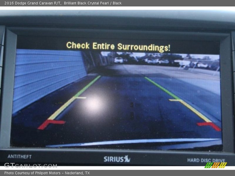 Brilliant Black Crystal Pearl / Black 2016 Dodge Grand Caravan R/T