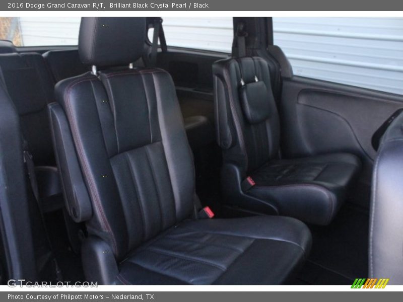 Brilliant Black Crystal Pearl / Black 2016 Dodge Grand Caravan R/T