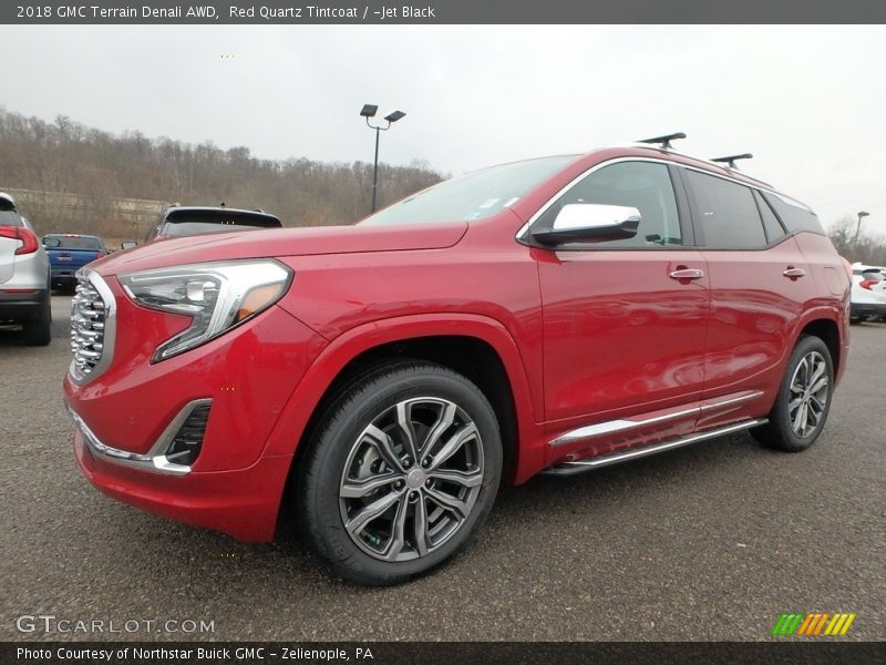 Red Quartz Tintcoat / ­Jet Black 2018 GMC Terrain Denali AWD