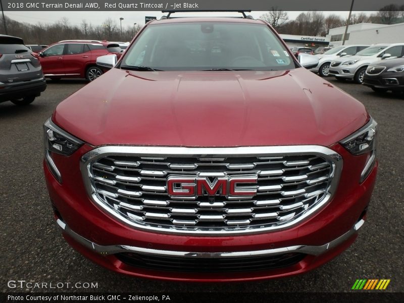 Red Quartz Tintcoat / ­Jet Black 2018 GMC Terrain Denali AWD