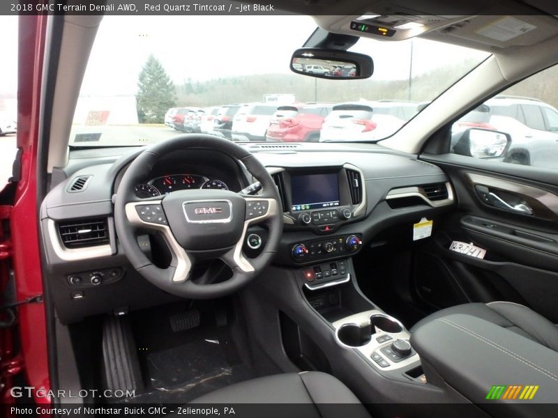 Red Quartz Tintcoat / ­Jet Black 2018 GMC Terrain Denali AWD