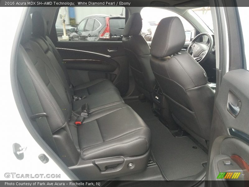 White Diamond Pearl / Ebony 2016 Acura MDX SH-AWD Technology