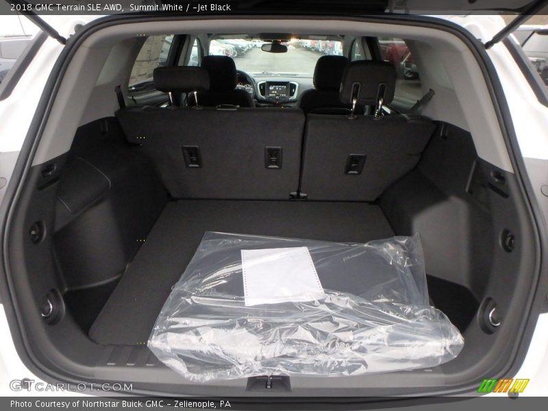 Summit White / ­Jet Black 2018 GMC Terrain SLE AWD