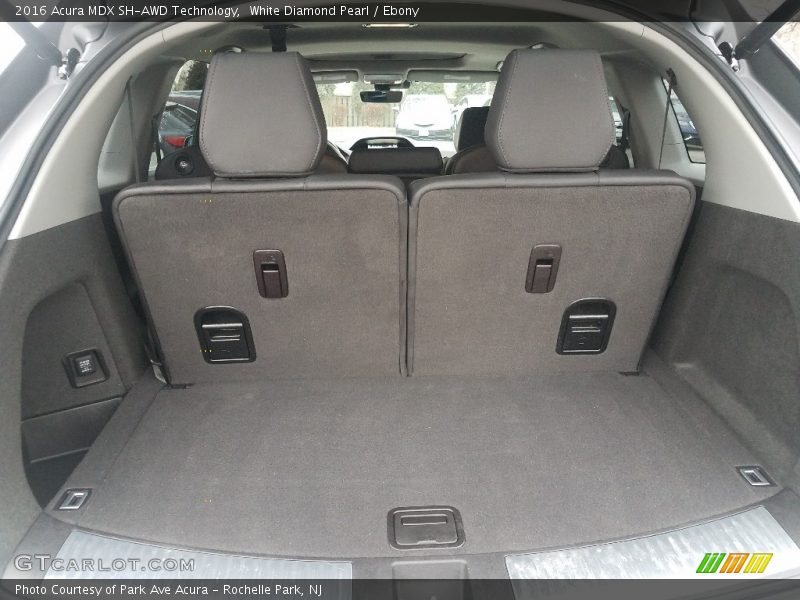 White Diamond Pearl / Ebony 2016 Acura MDX SH-AWD Technology