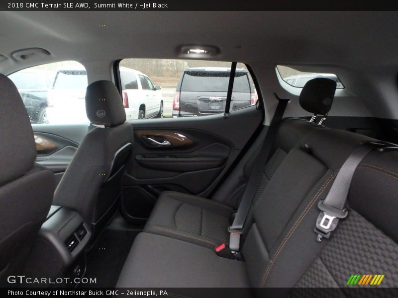 Summit White / ­Jet Black 2018 GMC Terrain SLE AWD