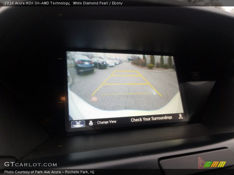 White Diamond Pearl / Ebony 2016 Acura MDX SH-AWD Technology