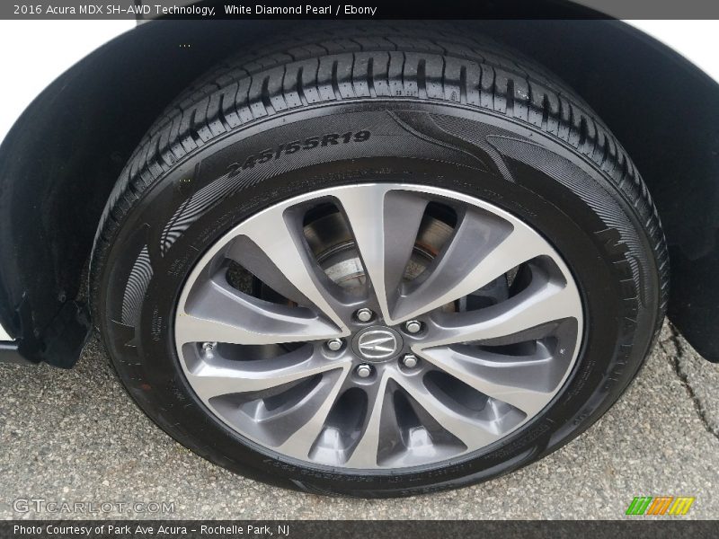 White Diamond Pearl / Ebony 2016 Acura MDX SH-AWD Technology