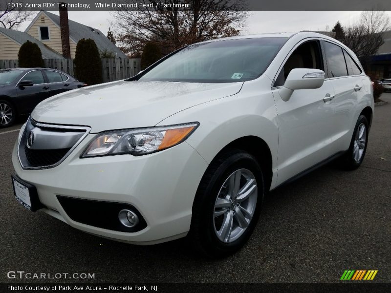 White Diamond Pearl / Parchment 2015 Acura RDX Technology