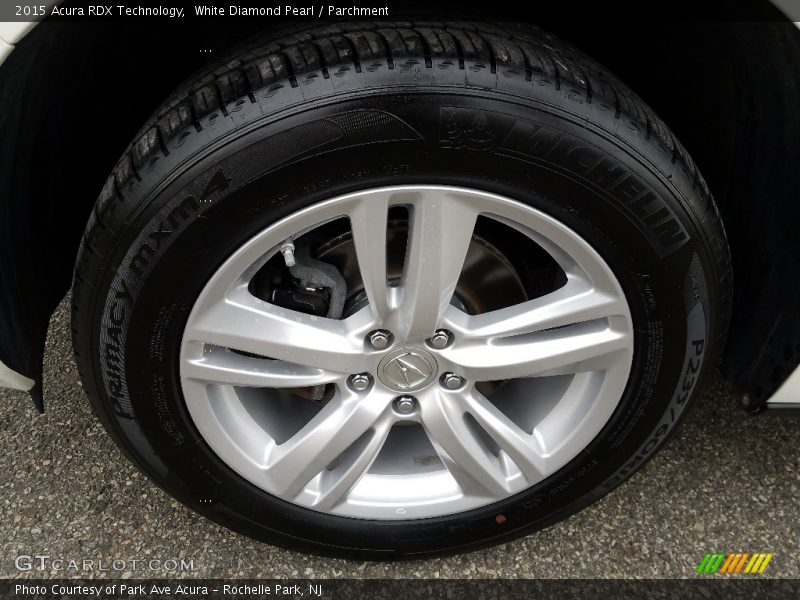 White Diamond Pearl / Parchment 2015 Acura RDX Technology