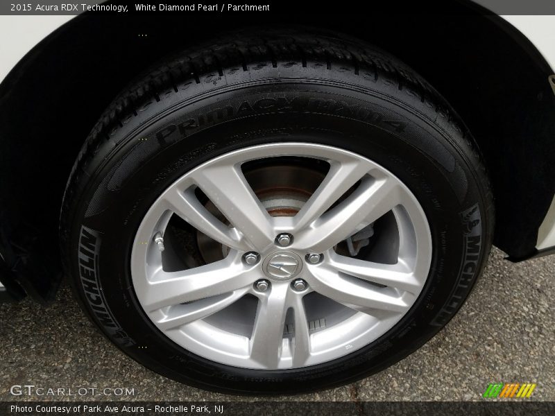 White Diamond Pearl / Parchment 2015 Acura RDX Technology