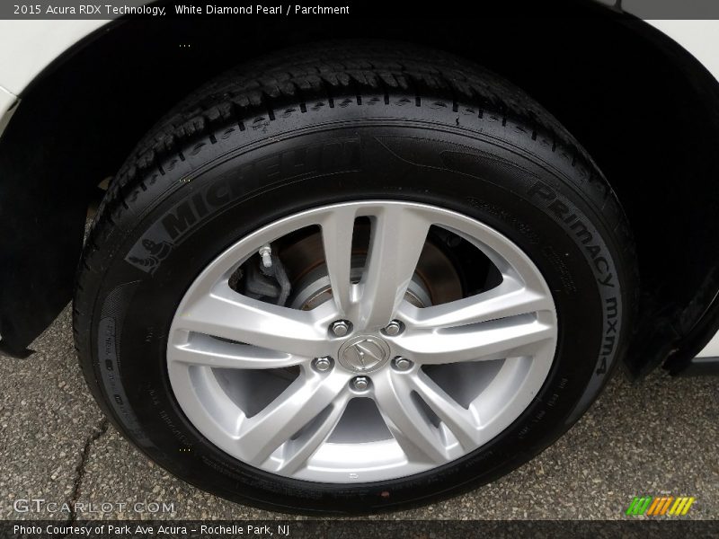 White Diamond Pearl / Parchment 2015 Acura RDX Technology