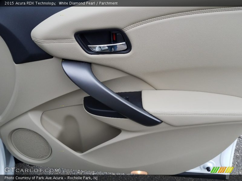 White Diamond Pearl / Parchment 2015 Acura RDX Technology