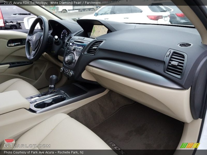 White Diamond Pearl / Parchment 2015 Acura RDX Technology