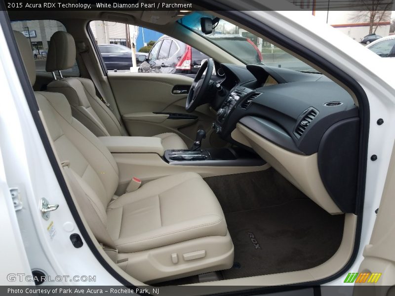 White Diamond Pearl / Parchment 2015 Acura RDX Technology