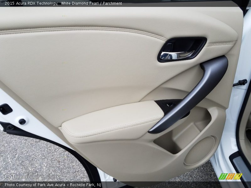 White Diamond Pearl / Parchment 2015 Acura RDX Technology