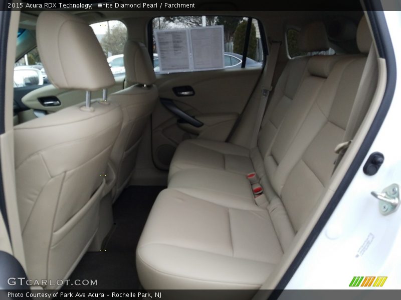 White Diamond Pearl / Parchment 2015 Acura RDX Technology