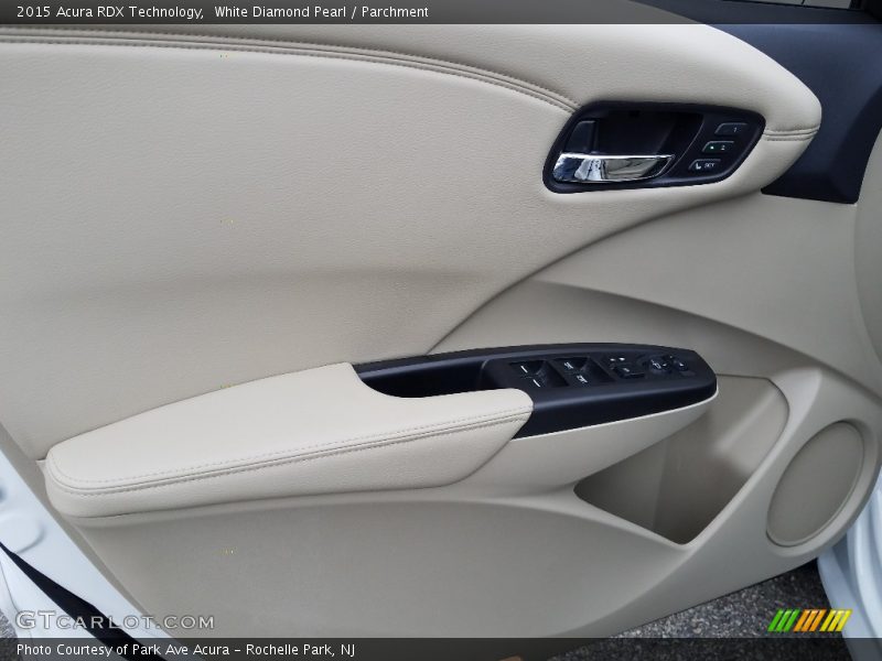 White Diamond Pearl / Parchment 2015 Acura RDX Technology