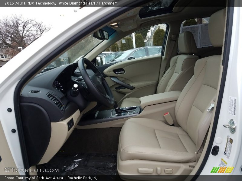 White Diamond Pearl / Parchment 2015 Acura RDX Technology