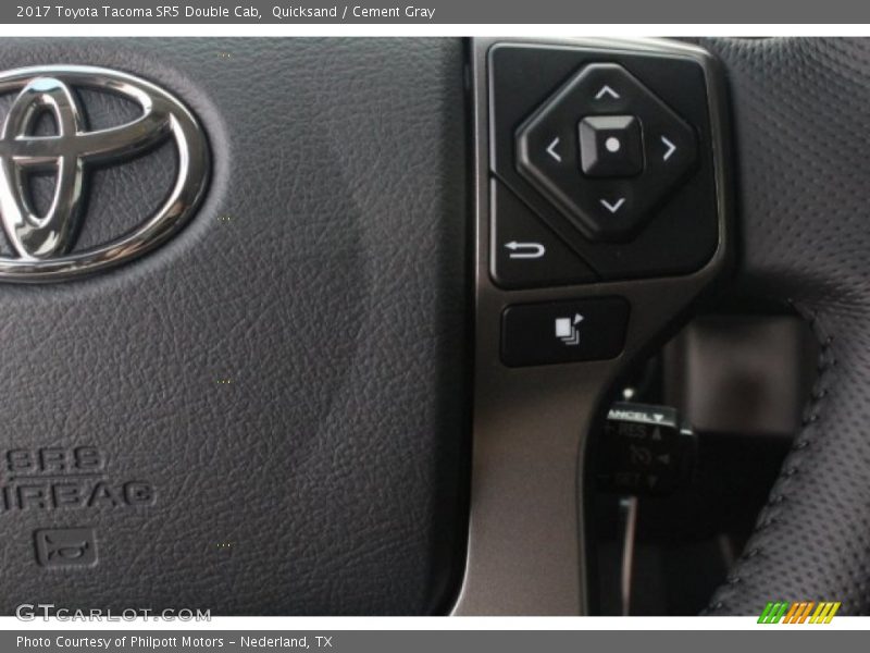 Quicksand / Cement Gray 2017 Toyota Tacoma SR5 Double Cab