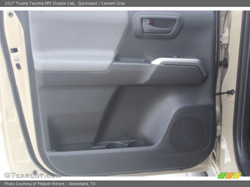 Quicksand / Cement Gray 2017 Toyota Tacoma SR5 Double Cab