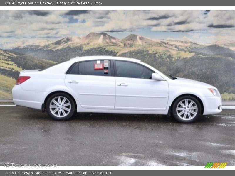 Blizzard White Pearl / Ivory 2009 Toyota Avalon Limited