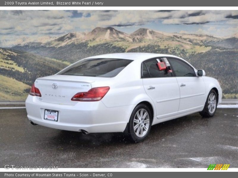 Blizzard White Pearl / Ivory 2009 Toyota Avalon Limited
