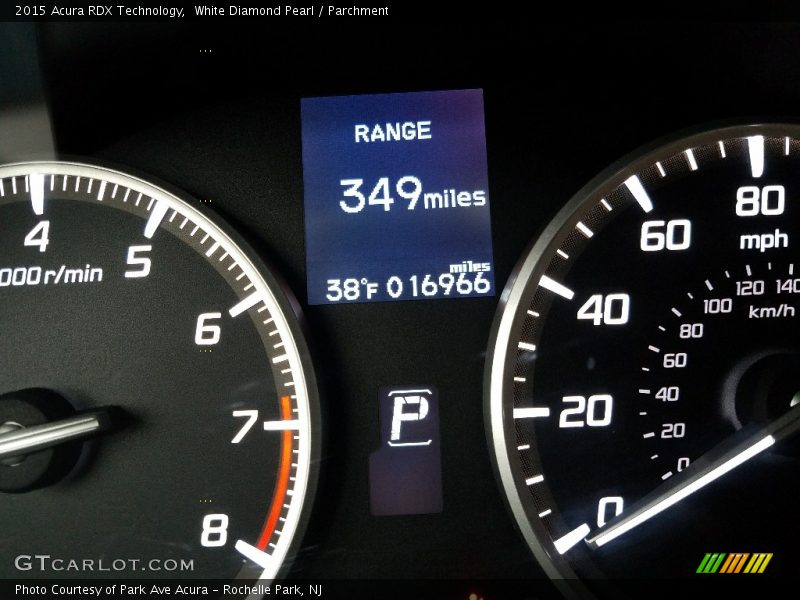White Diamond Pearl / Parchment 2015 Acura RDX Technology