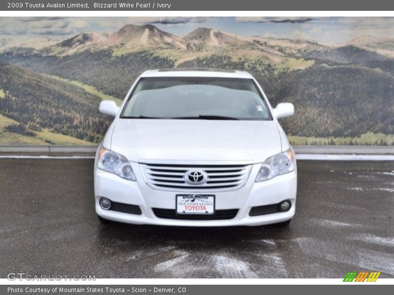 Blizzard White Pearl / Ivory 2009 Toyota Avalon Limited