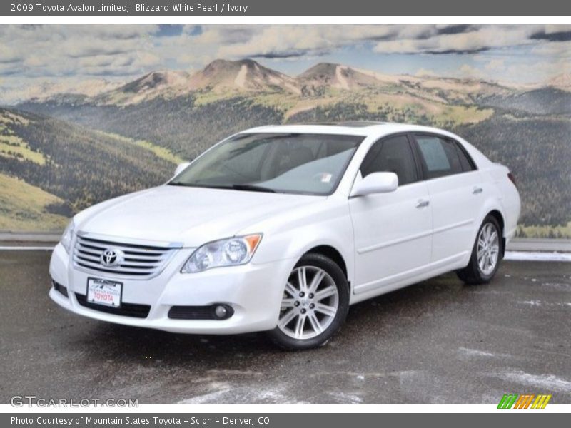 Blizzard White Pearl / Ivory 2009 Toyota Avalon Limited