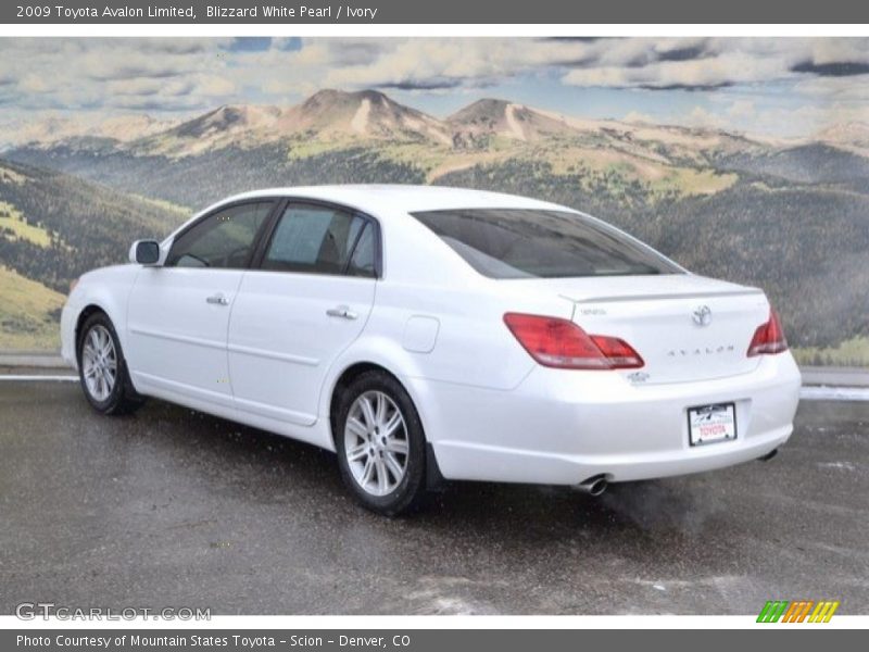Blizzard White Pearl / Ivory 2009 Toyota Avalon Limited