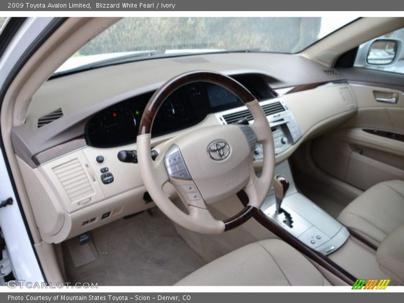 Blizzard White Pearl / Ivory 2009 Toyota Avalon Limited