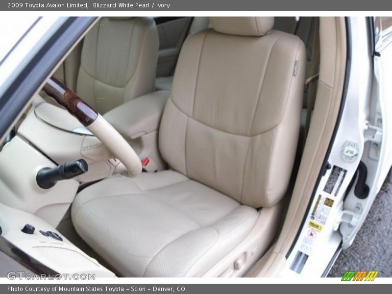 Blizzard White Pearl / Ivory 2009 Toyota Avalon Limited