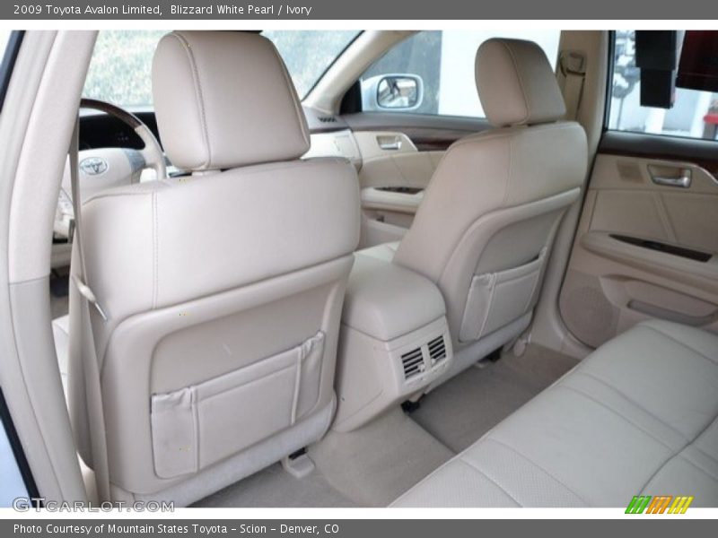 Blizzard White Pearl / Ivory 2009 Toyota Avalon Limited