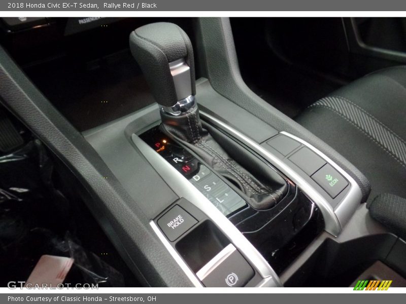 Rallye Red / Black 2018 Honda Civic EX-T Sedan