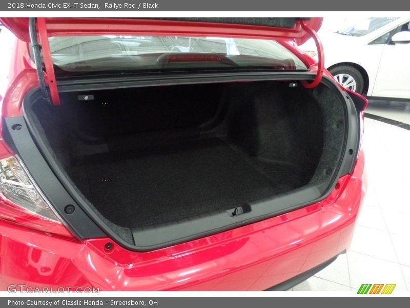 Rallye Red / Black 2018 Honda Civic EX-T Sedan