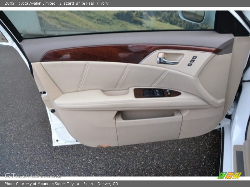 Blizzard White Pearl / Ivory 2009 Toyota Avalon Limited