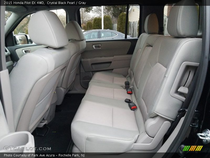 Crystal Black Pearl / Gray 2015 Honda Pilot EX 4WD